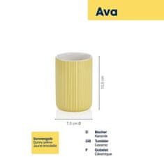 Kela Kela KL-24429 AVA keramično rumena
