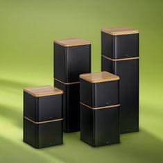 Kela Kela KL-17887 Kiril kovinsko črna 11,5x11,5x9,5cm 800,0ml