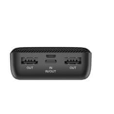 RealPower 20.000mAh powerbank PB-20000 SE črni
