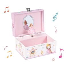 Mac Toys PLEJO Glasbena igralna škatlica za nakit - Princeska