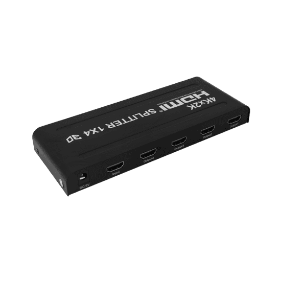 S-box 4-port HDMI SPLITTER razdelilnik HDMI-4 aktivni