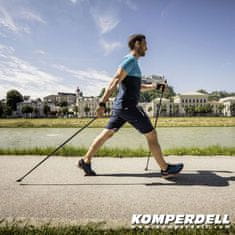 Komperdell Palice za Nordijsko hojo Poniente Carbon Pure Black, 125 cm