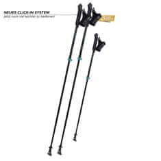 Komperdell Nastavljive Palice za Nordijsko hojo Sarma Powerlock Vario Black 105-125cm