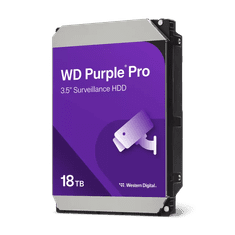 Seagate WD PURPLE 18TB SATA3, 6Gb/s, 7200, 512MB (WD181PURP), trdi disk za video nadzor