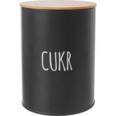 Orion Posoda za sladkor BLACK premer 11 cm