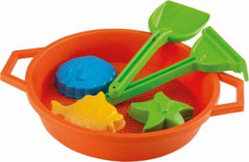 Androni Sejalnik peska z dodatki - rdeč