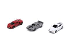 Jada Toys Hitri in drzni 3 komplet avtomobilov Nano Cars 1,65" Wave 4