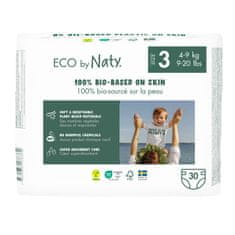 ECO by Naty Plenice za enkratno uporabo 3 (4-9 kg) 50 kosov - ECONOMY PACK
