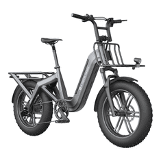 A DECE OASIS Oasis One 200T, tovorno električno kolo, fatbike, sivo