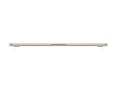Apple MacBook Air 15 prenosnik, Starlight, 38,9cm (15,3), M4 10C CPU/10C GPU, 24GB, 512GB, macOS (mc6k4cr/a)