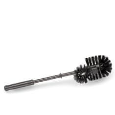 Kela WC ščetka MALEN plastična temno siva 37,5cm 7,5cm KL-26018