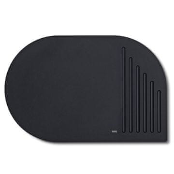 Deska za rezanje NOBEL črna 35x23x0,6 cm KL-12868