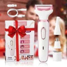 Bodybite Električni brivnik 4 v 1 za nego brez bolečin | LUNATRIM