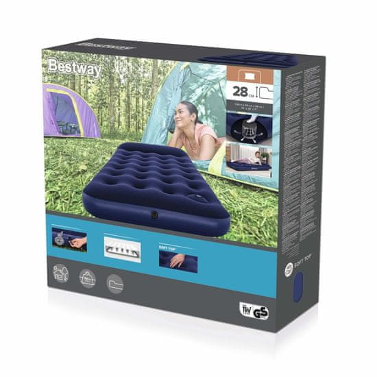 Bestway Napihljiva vzmetnica Vzmetnica Twin1,88 m x 99 cm x 28 cm
