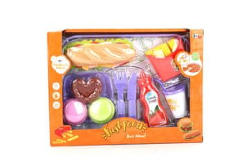 Alltoys Igralni set hrana - hitra hrana