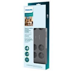 Philips Prenapetostna zaščita SPN3180A/58, črna, 2 m
