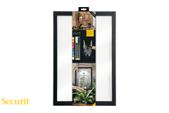 Securit by Vermes KREDNA TABLA 40x60cm Woody s prozornim steklom WBWGLBL60