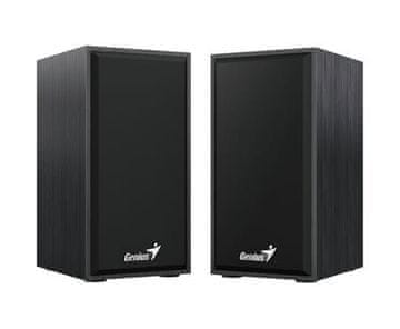 Genius zvočniki SP-HF180 Noble Black/ 2.0/ 6W/ leseni/ črni