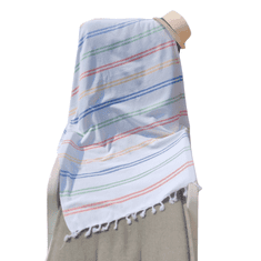 Denizli Concept Velika brisača za plažo in savno STRIPES TERRY 100 x 180 cm.