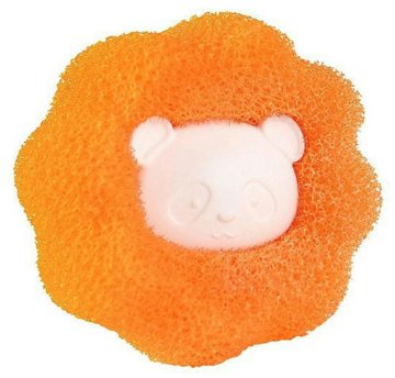 slomart AG895A Antibakterijska umivalna goba oranžne barve