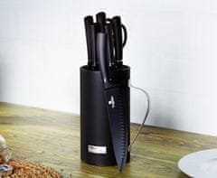 Berlingerhaus Berlingerhaus BH-2480 v stojalu 7 kos Black Silver Collection