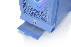 Thermaltake gaming ohišje CERES 330 TG ARGB HYDRANGEA modre barve
