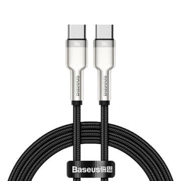 BASEUS podatkovni kabel Cafule USB-C/USB-C 1m 100W (20V 5A) črn