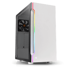 Thermaltake H200 TG RGB ohišje snežno belo
