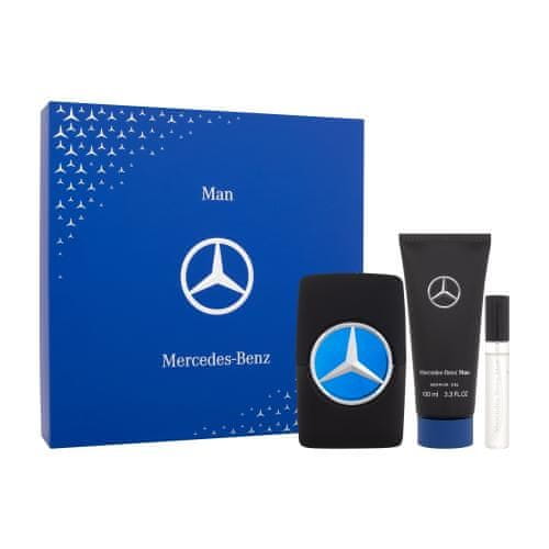 Mercedes-Benz Man Set toaletna voda 100 ml + gel za prhanje 100 ml + toaletna voda 10 ml za moške
