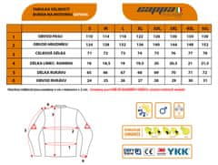 Cappa Racing Moška moto jakna SEPANG usnje/tekstil črna 5XL