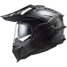 LS2 Motoristična karbonska enduro čelada Explorer Gloss (MX701)