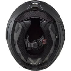 LS2 Preklopna čelada za motor Advant X Oblivion (FF901), črna/titan