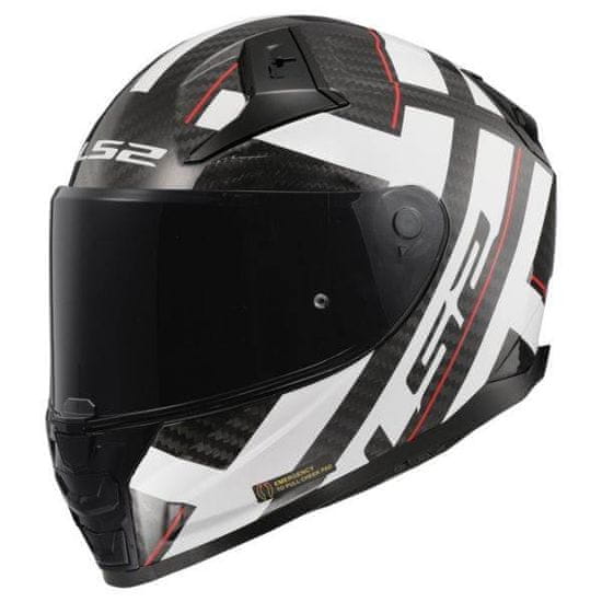 LS2 Karbonska motoristična čelada Vector II Strong (FF811)