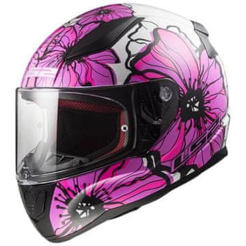 LS2 Motoristična čelada Rapid II Poppies (FF353)