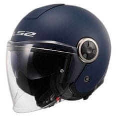 LS2 Jet čelada za skuter Classy Navy Blue (OF620)
