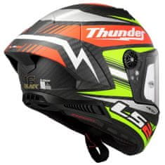 LS2 Športna karbonska motoristična čelada Thunder GP Replica Black (FF805)