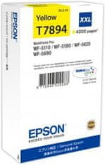 Epson Serija črnilnih kartuš WF-5xxx XXL rumene barve T7894