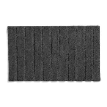 Kela Kopalniška preproga Megan 100x60 cm bombaž granitno siva KL-23594