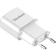 Yenkee YAC 2013WH Polnilec USB 2400 mA