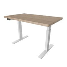 UVI UVI Desk električno nastavljiva miza - hrast Sonoma 140 cm x 75 cm