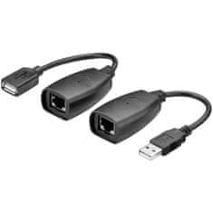 Goobay USB 1.1 na CAT 5/5a/6 konverter