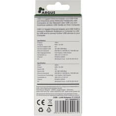 Inter-tech Argus IT-310-S RJ45/3xUSB3.0 LAN adapter