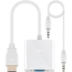 Goobay HDMI na VGA 0,15m bel adapter