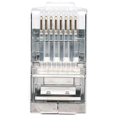 Intellinet 100 kos Cat5e RJ45 STP 3-točkovni modularni konektorji