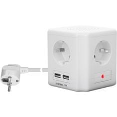 Goobay 1,5m USB 2.0 podaljšek s 4 vtičnicami