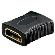 Goobay HDMI na HDMI 4K/60Hz črn adapter
