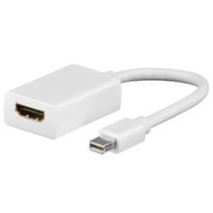 Goobay Mini DisplayPort (M) na HDMI (Ž) 0,15m bel adapter