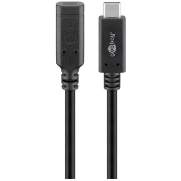 Goobay USB-C (M) na USB-C (Ž) 1m podaljševalni kabel