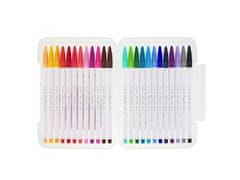 MONAMI Komplet barvnih markerjev Monami Plus Pen 3000, 0,4 mm, 24 barv
