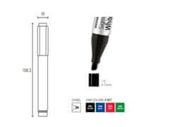 MONAMI Pisalo za bele table Monami SigmaFlo 221, 1,5-5 mm, rdeče
